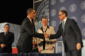 The Honorable Barack Obama, President, United States of America addressed the Export-Import Bank's Annual Conference.