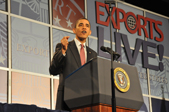The Honorable Barack Obama, President, United States of America addressed the Export-Import Bank's Annual Conference.