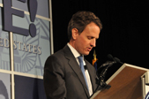 Treasury Secretary Geithner closes the the 2010 Annual Conference with a keynote address.